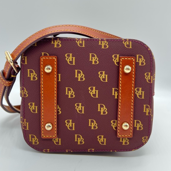 Dooney & Bourke Coated Cotton Gretta Drawstring Shoulder Bag - Picture 3 of 8